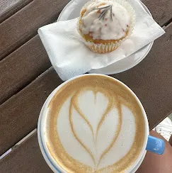 Coffee and a muffin
